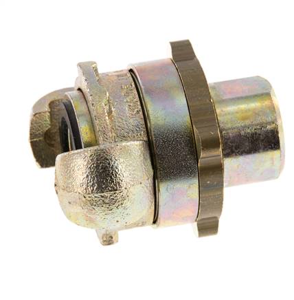 Gusseisen DN 10 DIN 3238 Klauenkupplung G 3/8'' Innengewinde