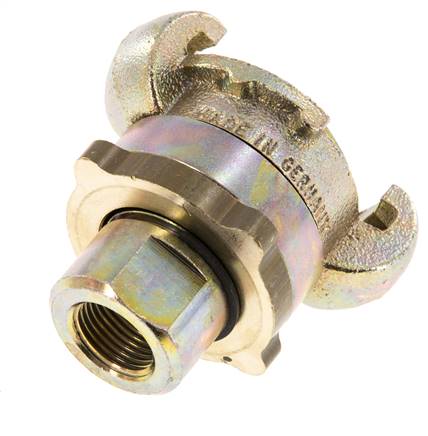 Gusseisen DN 10 DIN 3238 Klauenkupplung G 3/8'' Innengewinde