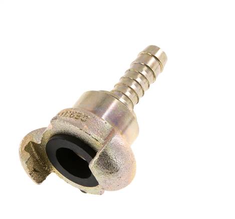 Gusseisen DN 10 DIN 3489 Drehklauenkupplung 13 mm (1/2'') Schlauchbolzen Rotary