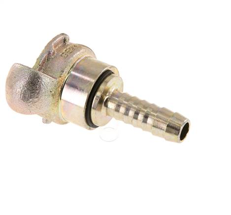 Gusseisen DN 10 DIN 3489 Drehklauenkupplung 13 mm (1/2'') Schlauchbolzen Rotary