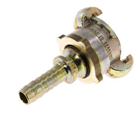 Gusseisen DN 10 DIN 3238 Drehklauenkupplung 13 mm (1/2'') Schlauchbolzenmanschette