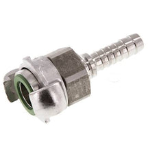 Edelstahl DN 10 DIN 3238 Drehklauenkupplung 13 mm (1/2'') Schlauchbolzen