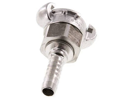 Edelstahl DN 10 DIN 3238 Drehklauenkupplung 13 mm (1/2'') Schlauchbolzen