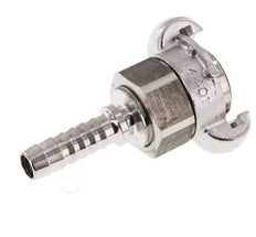 Edelstahl DN 10 DIN 3238 Drehklauenkupplung 13 mm (1/2'') Schlauchbolzen