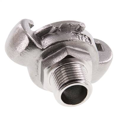 Edelstahl DN 14 DIN 3489 Klauenkupplung G 1/2'' Außengewinde