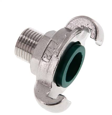 Edelstahl DN 14 DIN 3489 Klauenkupplung G 1/2'' Außengewinde