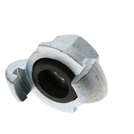 Gusseisen DN 15 DIN 3489 Drehklauenkupplung Rp 3/8'' Innengewinde