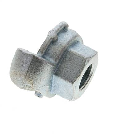 Gusseisen DN 15 DIN 3489 Drehklauenkupplung Rp 3/8'' Innengewinde
