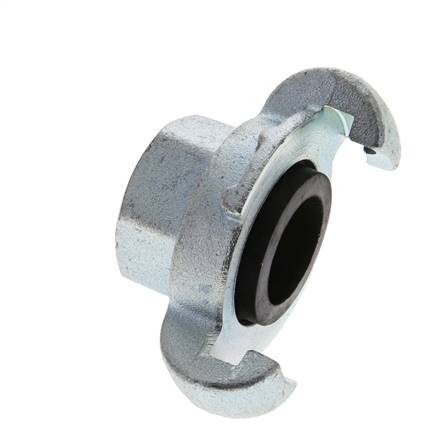 Gusseisen DN 15 DIN 3489 Drehklauenkupplung Rp 3/8'' Innengewinde