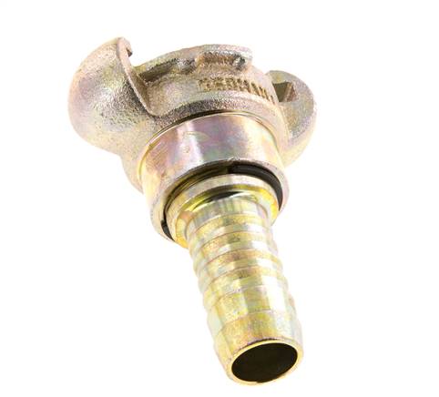 Gusseisen DN 15 DIN 3489 Drehklauenkupplung 19 mm (3/4'') Schlauchbolzen Rotary