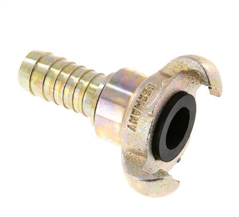 Gusseisen DN 15 DIN 3489 Drehklauenkupplung 19 mm (3/4'') Schlauchbolzen Rotary