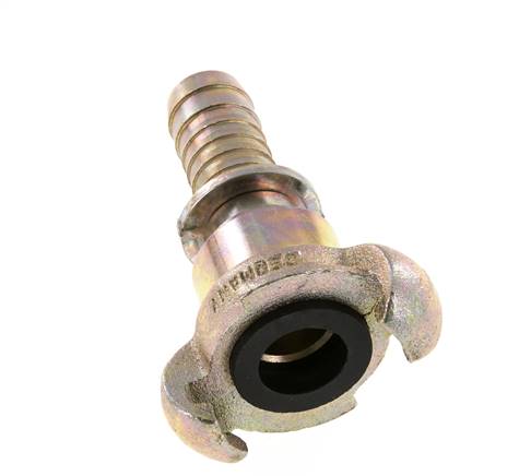 Gusseisen DN 15 DIN 3489 Drehklauenkupplung 19 mm (3/4'') Hose Barb Rotary Collar