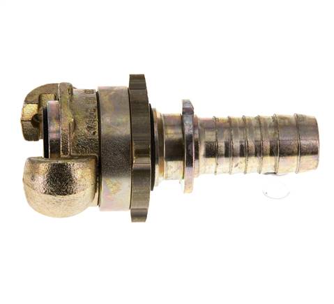 Gusseisen DN 15 DIN 3238 Drehklauenkupplung 19 mm (3/4'') Schlauchbolzenmanschette