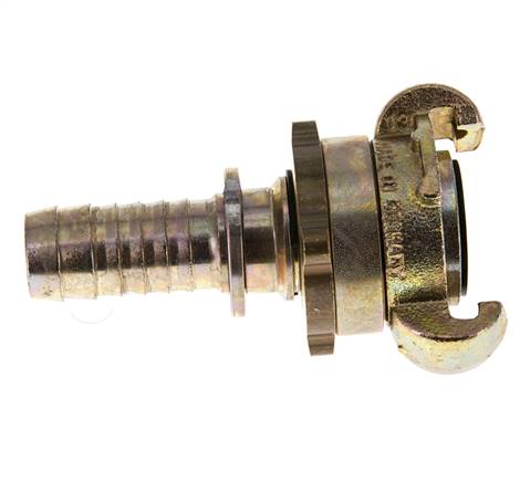 Gusseisen DN 15 DIN 3238 Drehklauenkupplung 19 mm (3/4'') Schlauchbolzenmanschette