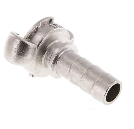 Edelstahl DN 15 DIN 3489 Drehklauenkupplung 19 mm (3/4'') Schlauchbolzen