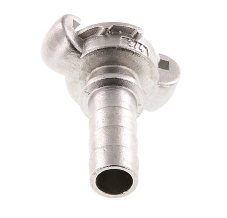 Edelstahl DN 15 DIN 3489 Drehklauenkupplung 19 mm (3/4'') Schlauchbolzen