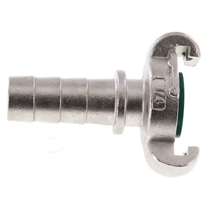 Edelstahl DN 15 DIN 3489 Drehklauenkupplung 19 mm (3/4'') Schlauchbolzen