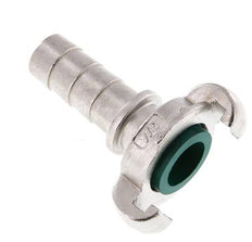 Edelstahl DN 15 DIN 3489 Drehklauenkupplung 19 mm (3/4'') Schlauchbolzen