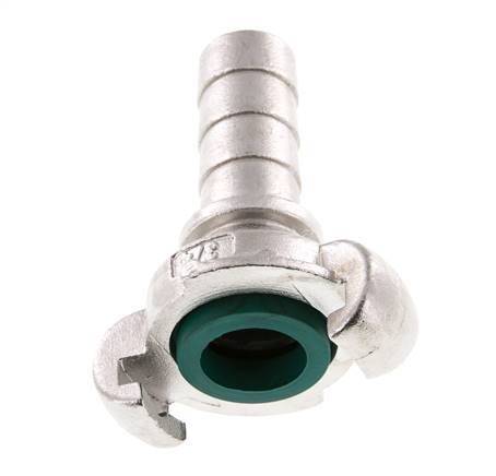 Edelstahl DN 15 DIN 3489 Drehklauenkupplung 19 mm (3/4'') Schlauchbolzen