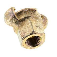 Gusseisen DN 17 DIN 3489 Drehklauenkupplung Rp 1/2'' Innengewinde