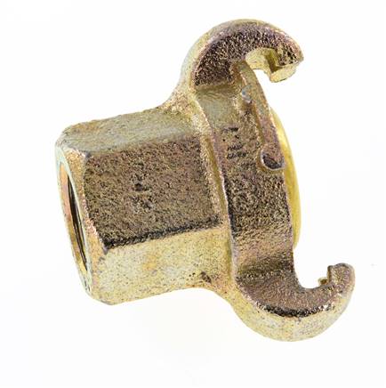 Gusseisen DN 17 DIN 3489 Drehklauenkupplung Rp 1/2'' Innengewinde