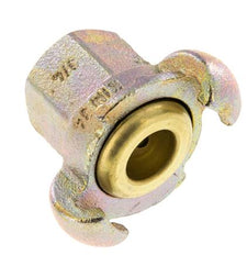 Gusseisen DN 17 DIN 3489 Drehklauenkupplung Rp 3/4'' Innengewinde