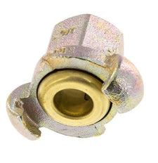 Gusseisen DN 17 DIN 3489 Drehklauenkupplung Rp 3/4'' Innengewinde