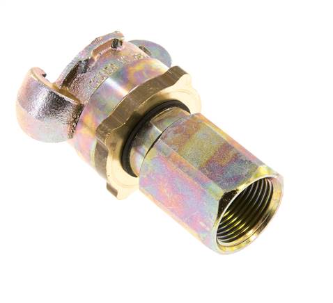 Gusseisen DN 17 DIN 3238 Klauenkupplung G 3/4'' Innengewinde