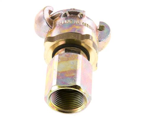 Gusseisen DN 17 DIN 3238 Klauenkupplung G 3/4'' Innengewinde