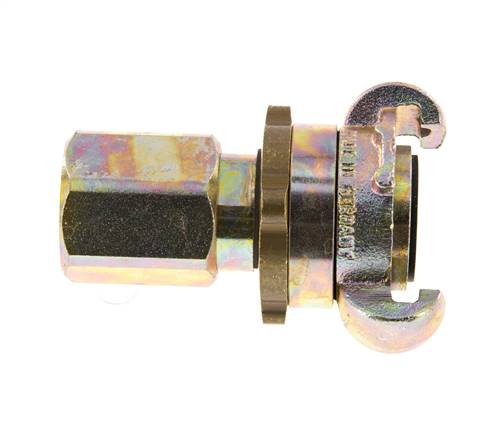 Gusseisen DN 17 DIN 3238 Klauenkupplung G 3/4'' Innengewinde