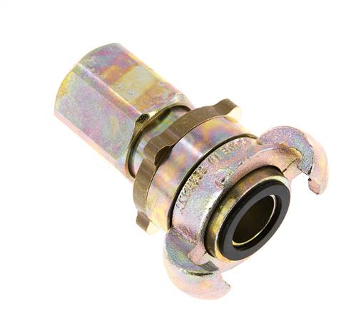 Gusseisen DN 17 DIN 3238 Klauenkupplung G 3/4'' Innengewinde