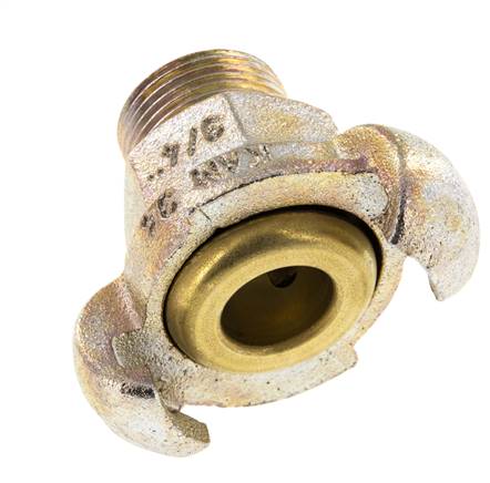 Gusseisen DN 17 DIN 3489 Klauenkupplung G 3/4'' Außengewinde