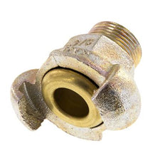 Gusseisen DN 17 DIN 3489 Klauenkupplung G 3/4'' Außengewinde
