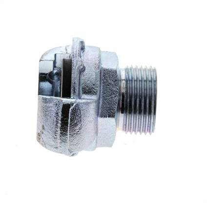Gusseisen DN 17 DIN 3489 Klauenkupplung G 3/4'' Außengewinde