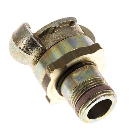 Gusseisen DN 17 DIN 3238 Klauenkupplung G 3/4'' Außengewinde