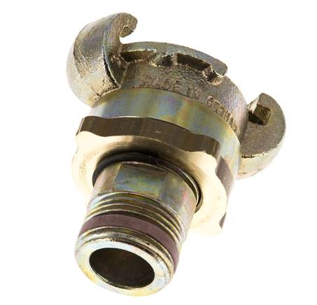 Gusseisen DN 17 DIN 3238 Klauenkupplung G 3/4'' Außengewinde