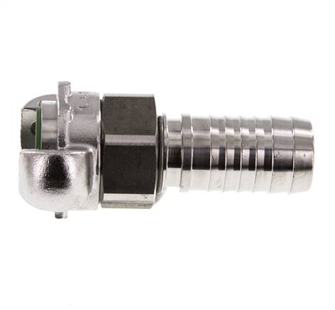 Edelstahl DN 18 DIN 3238 Klauenkupplung 25 mm (1'') Schlauchbolzen