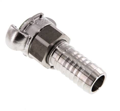 Edelstahl DN 18 DIN 3238 Klauenkupplung 25 mm (1'') Schlauchbolzen