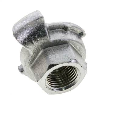 Gusseisen DN 19 DIN 3489 Klauenkupplung Rp 1/2'' Innengewinde