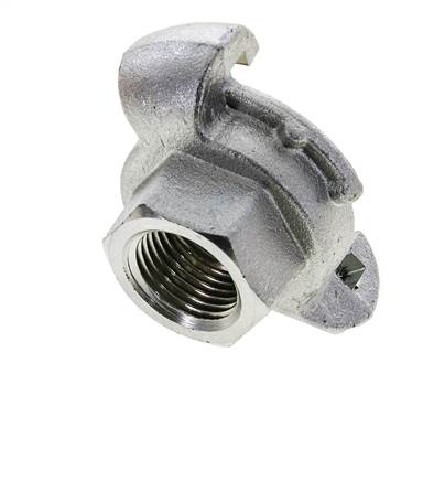 Gusseisen DN 19 DIN 3489 Klauenkupplung Rp 1/2'' Innengewinde