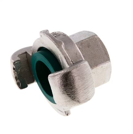 Edelstahl DN 19 DIN 3489 Klauenkupplung Rp 1/2'' Innengewinde