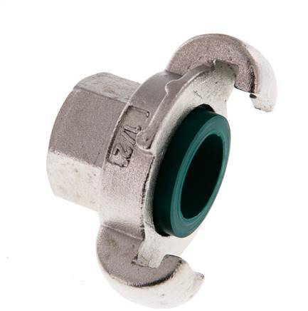 Edelstahl DN 19 DIN 3489 Klauenkupplung Rp 1/2'' Innengewinde