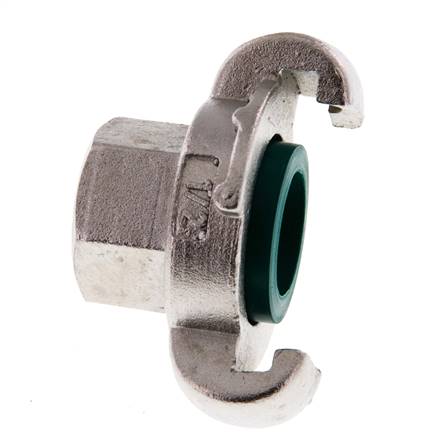 Edelstahl DN 19 DIN 3489 Klauenkupplung Rp 1/2'' Innengewinde