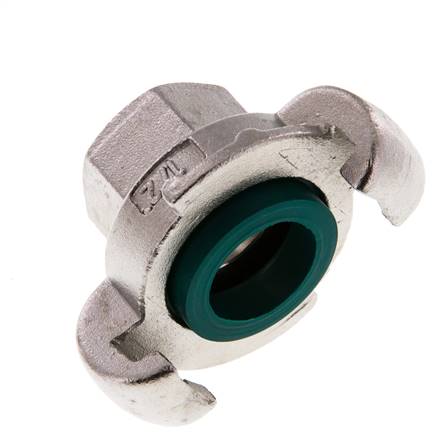 Edelstahl DN 19 DIN 3489 Klauenkupplung Rp 1/2'' Innengewinde