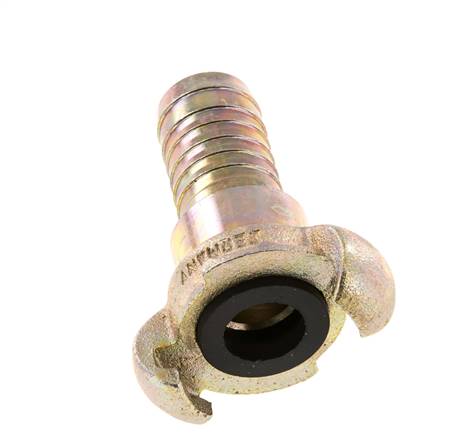 Gusseisen DN 19 DIN 3489 Drehklauenkupplung 25 mm (1'') Schlauchbolzen Rotary