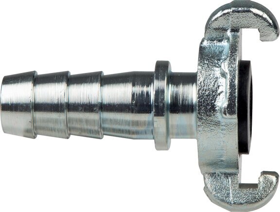Cast Iron DN 14 DIN 3489 Twist Claw Coupling 19 mm (3/4'') Hose Barb Collar [2 Pieces]