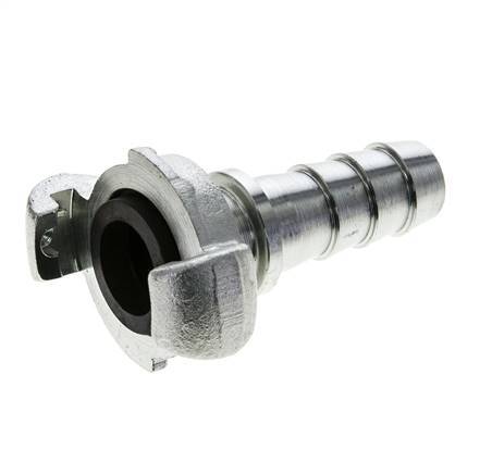 Cast Iron DN 14 DIN 3489 Twist Claw Coupling 19 mm (3/4'') Hose Barb Collar [2 Pieces]