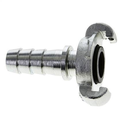 Cast Iron DN 14 DIN 3489 Twist Claw Coupling 19 mm (3/4'') Hose Barb Collar [2 Pieces]
