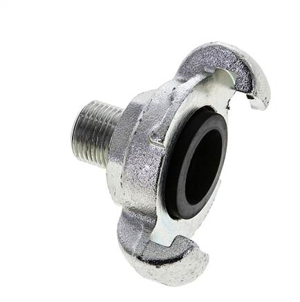 Gusseisen DN 8,5 DIN 3489 Schraubenkupplung G 3/8'' Außengewinde
