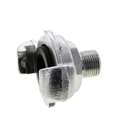 Gusseisen DN 8,5 DIN 3489 Schraubenkupplung G 3/8'' Außengewinde